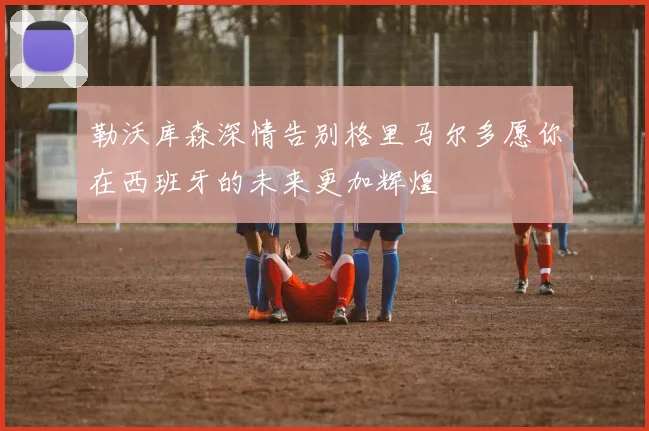 勒沃库森深情告别格里马尔多愿你在西班牙的未来更加辉煌